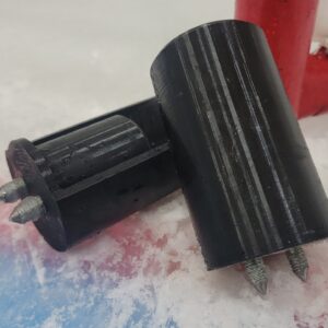 IceLock Adjustable Hockey Net Pegs with Skate Guard